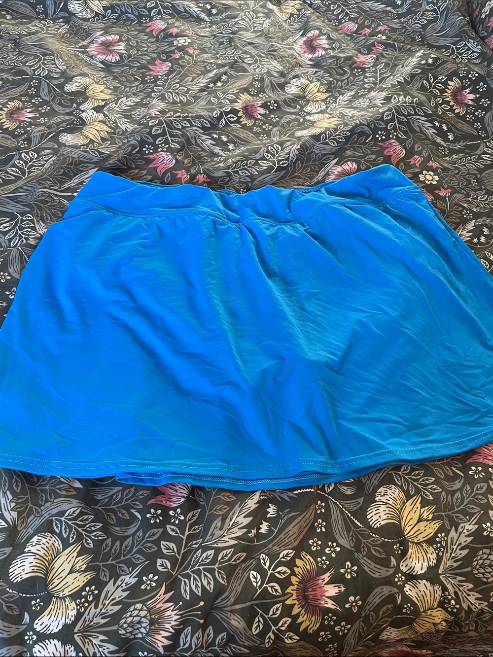 Women's Blue Active swim Skirt